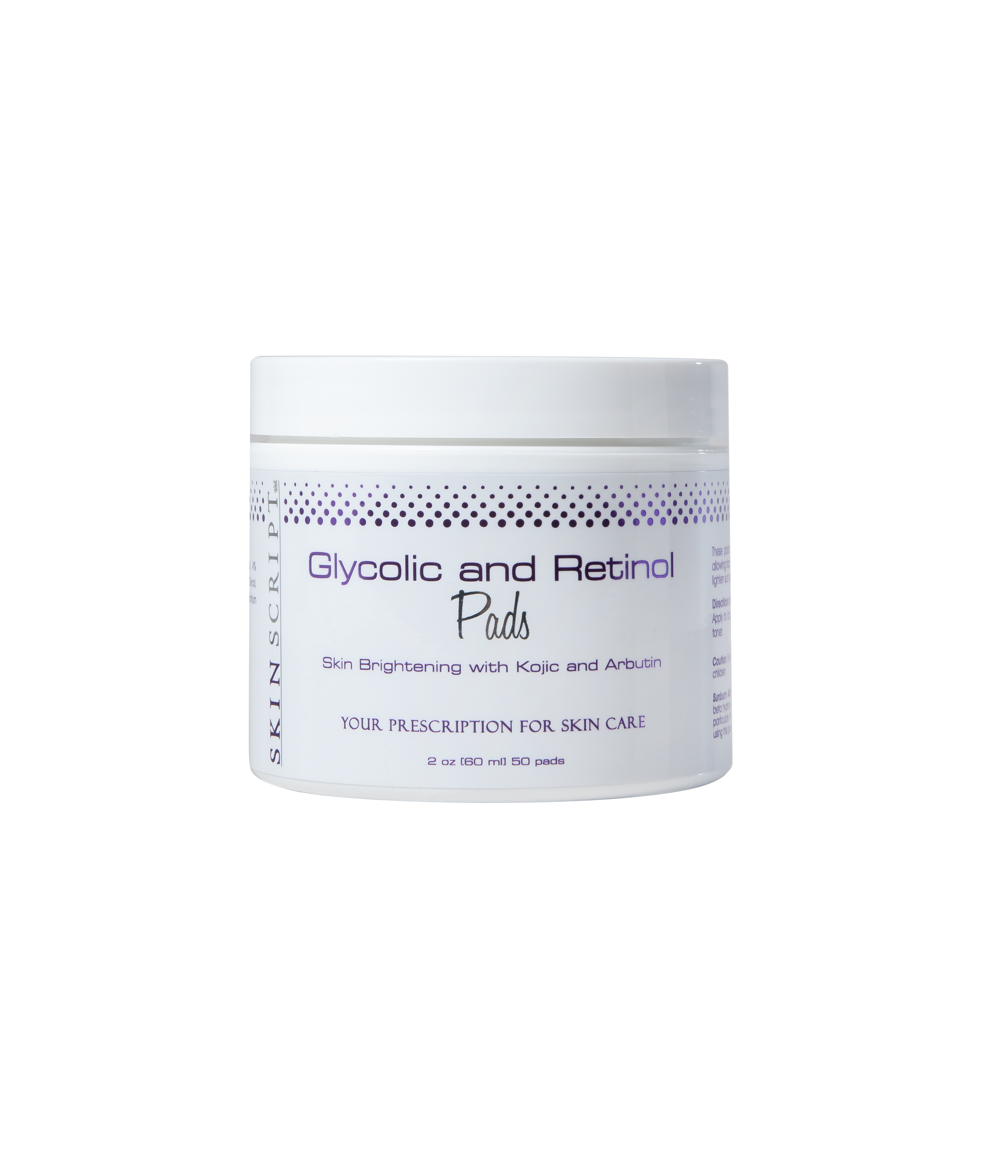 Glycolic and Retinol Pads- Combat Blemishes